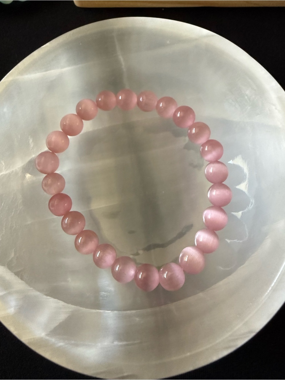 Pastel Beaded Stretch Bracelet Set - Pink, Mint, Blue, Lime - Picture 13 of 14